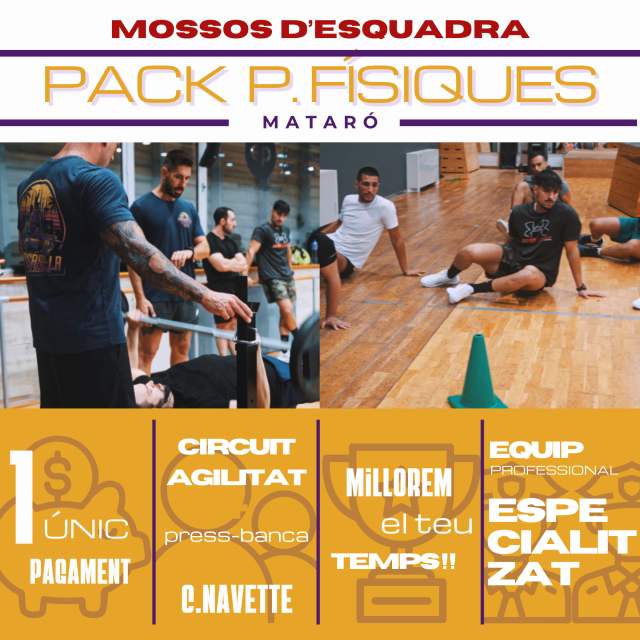 PACK Preparació Proves físiques - MATARÓ