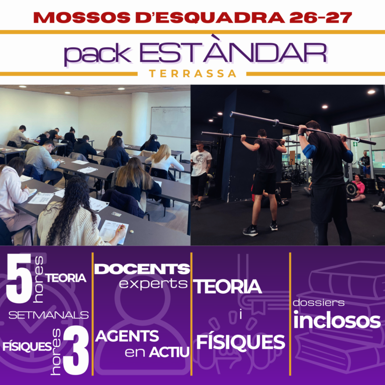 Pack Estàndard Mossos d’Esquadra · Terrassa