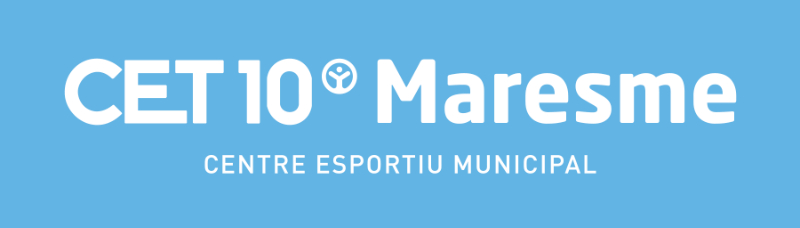 Logo del CET 10 Maresme, centre esportiu municipal